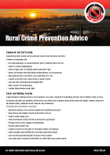CITS Rural Crime Prevention Advice
