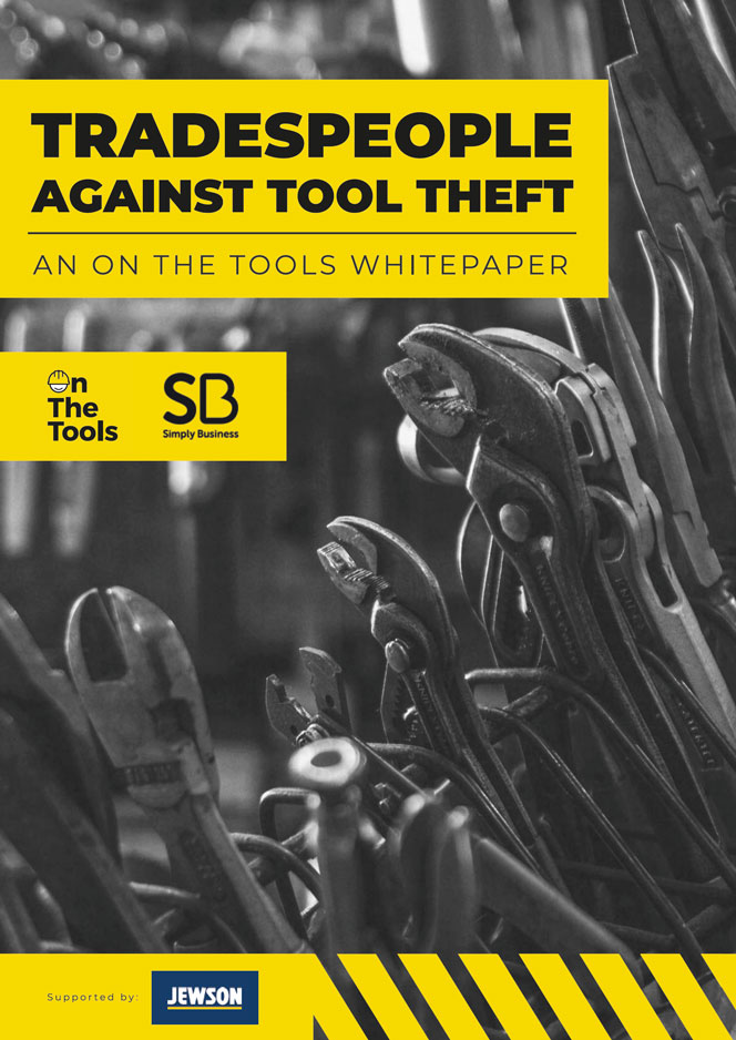 TRADESPEOPLE AGAINST TOOL THEFT - ON THE TOOLS WHITEPAPER