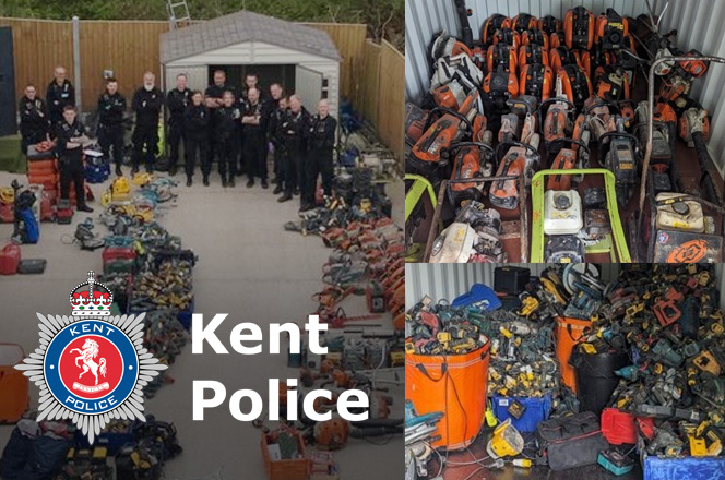 APPEAL TO REUNITE TOOLS WORTH ONE MILLION POUNDS WITH OWNERS